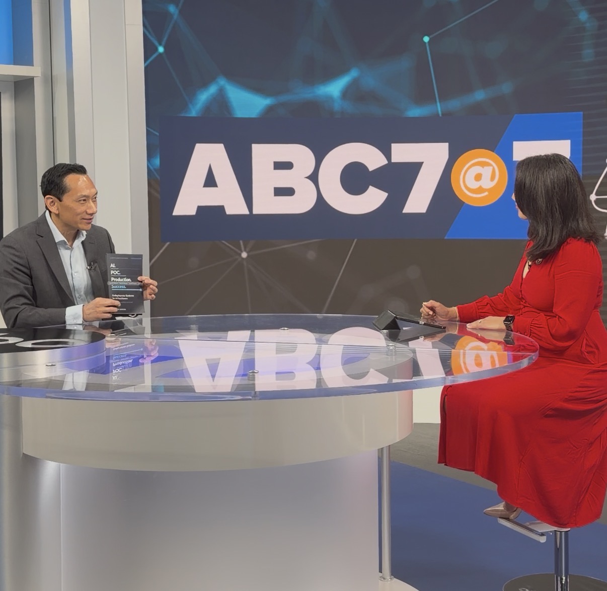 Darren Kimura announces the release of AI. POC. Production. Success. on ABC Bay Area, October 6, 2026